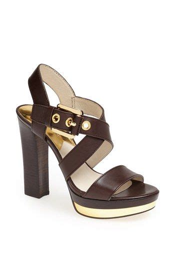 michael kors calder leather sandals|Michael Kors sandals outlet.